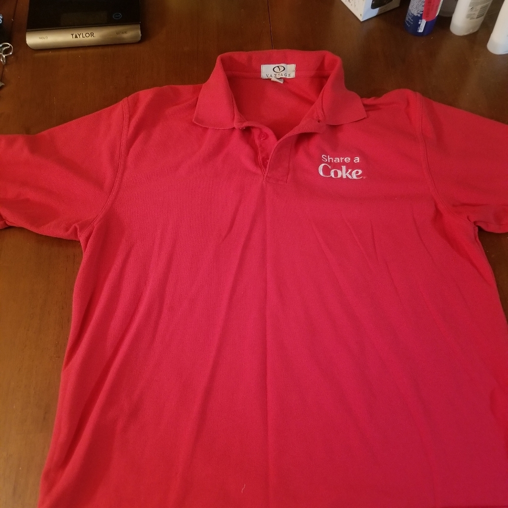COCA COLA WORK POLO USED CK 1